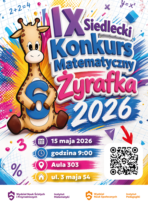 Plakat promujący konkurs